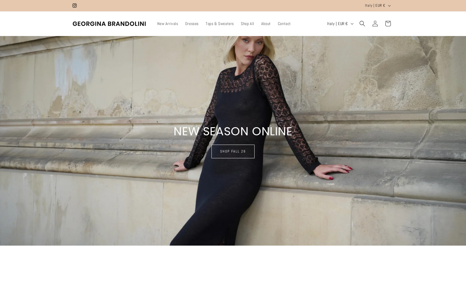 Georgina Brandolini — the site built by HelloFrenchy